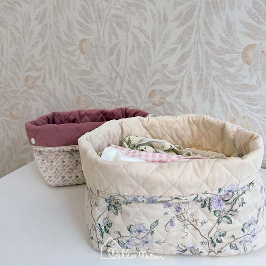 Quited Basket Medium