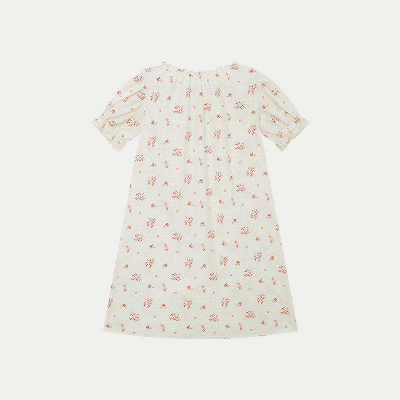 Cherry Bloom Cotton Dress