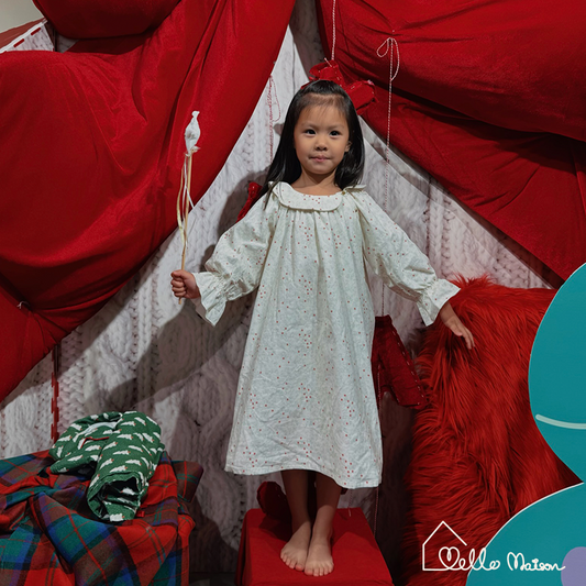 Holiday Star Pajama Dress