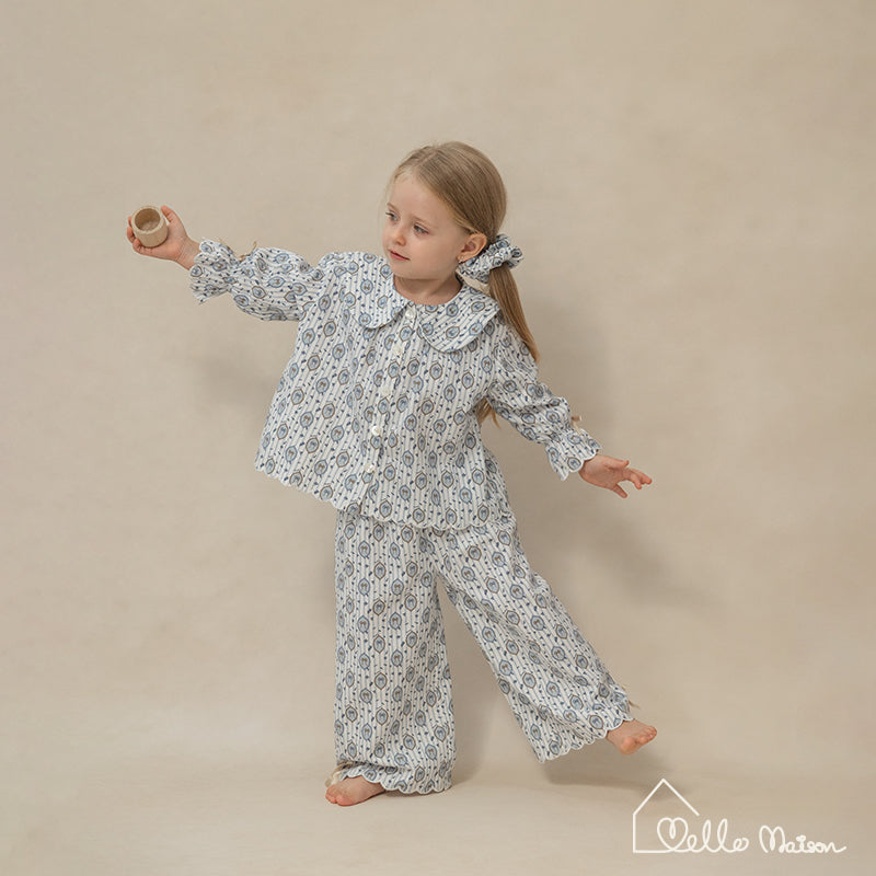 Antique Mirror Cotton Set