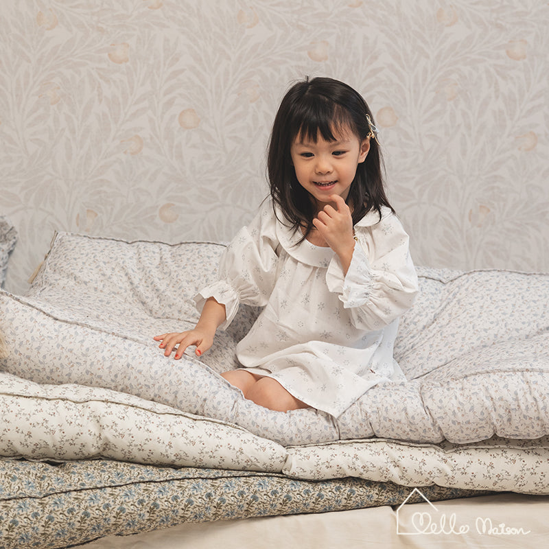 Sprinkled Snowflake Cotton Dress