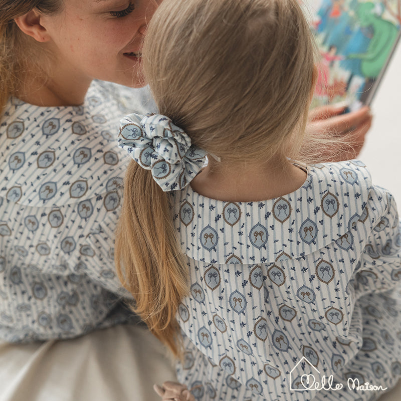 Antique Mirror Cotton Set