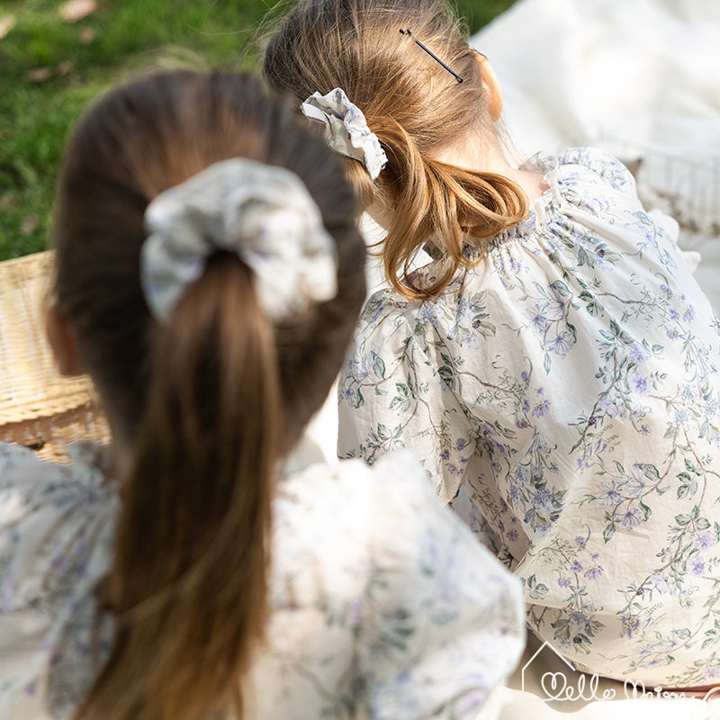 Violet ladybirds Cotton Dress