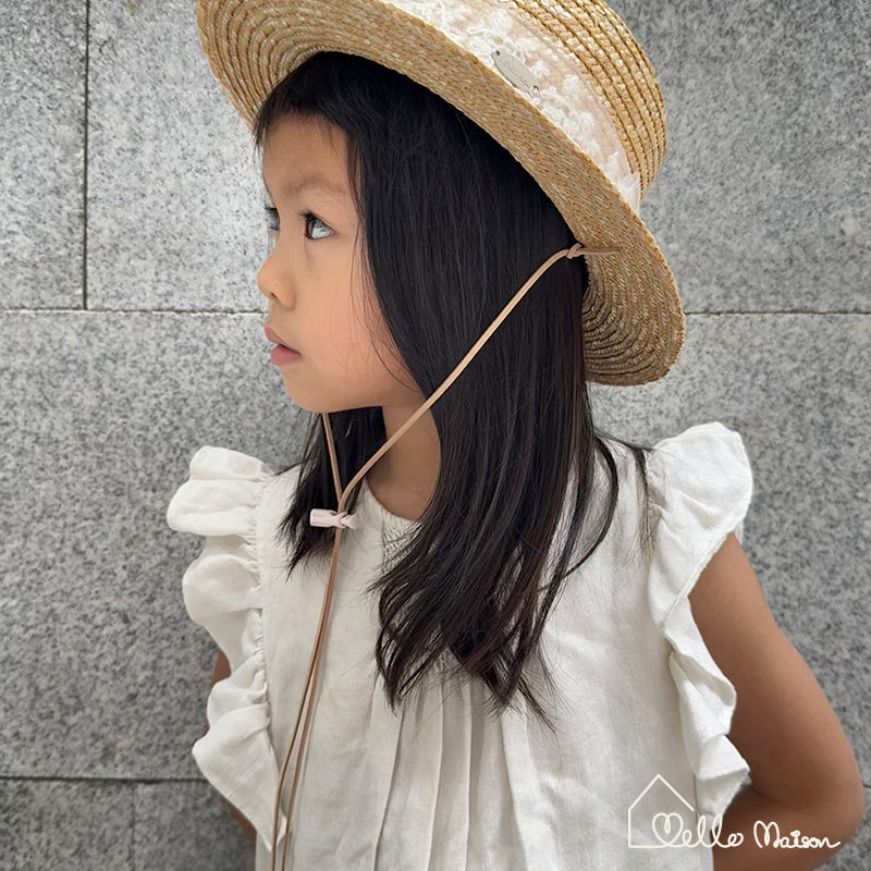 lace flat cap