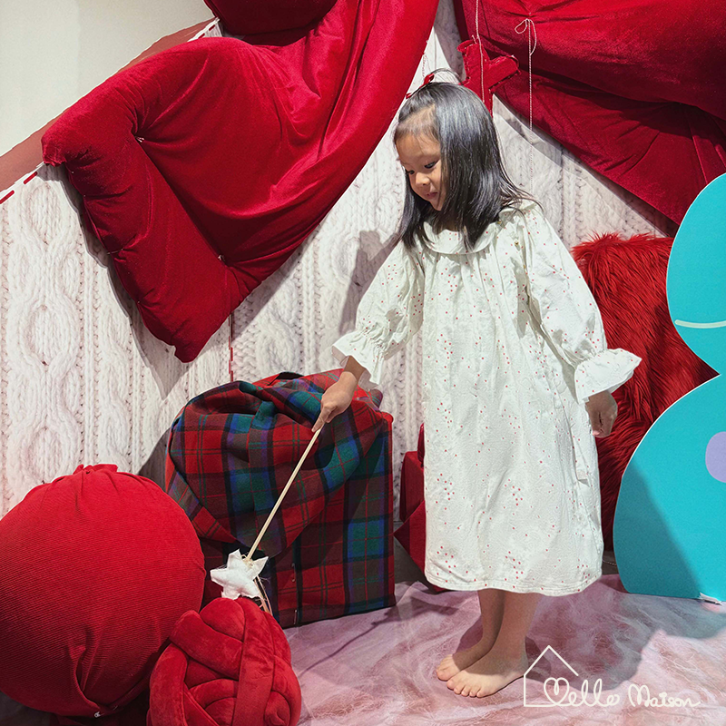 Holiday Star Pajama Dress