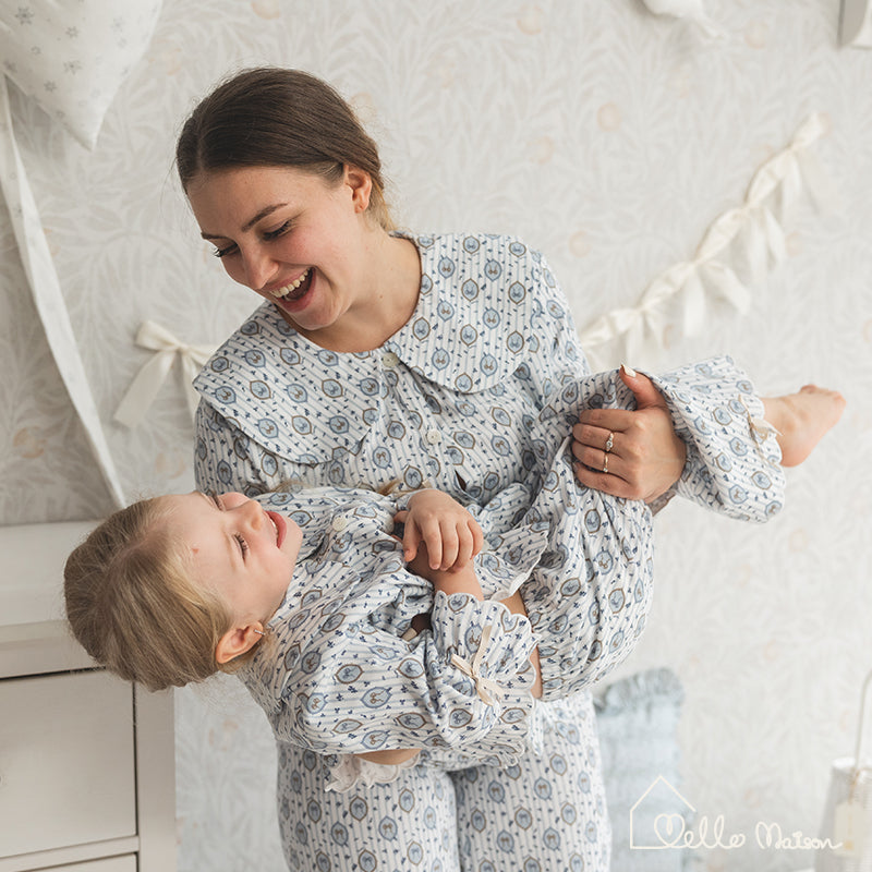 Antique Mirror Cotton Set