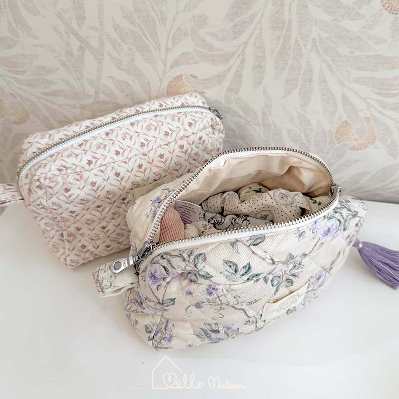 Quited Toiletry Bag