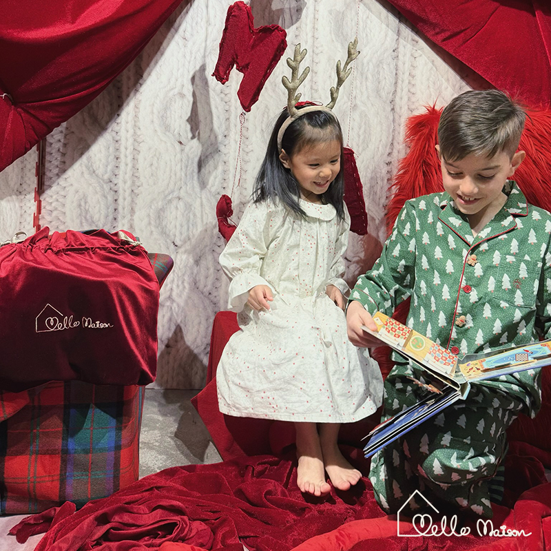 Holiday Star Pajama Dress