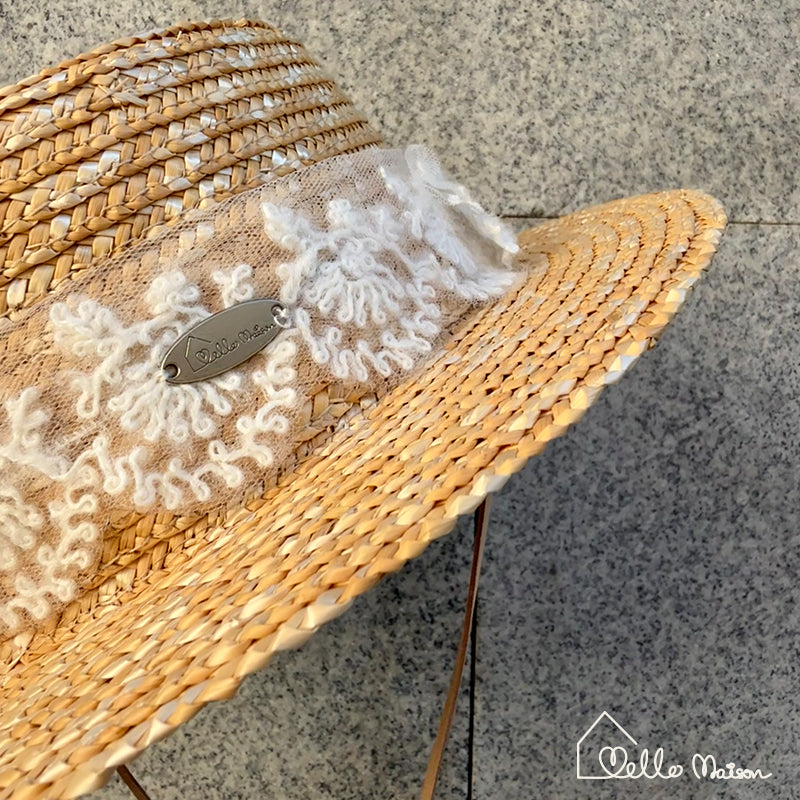 lace flat cap