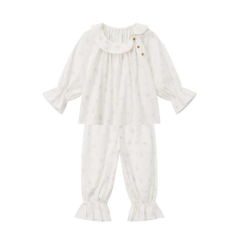 Sprinkled Snowflake Cotton Set