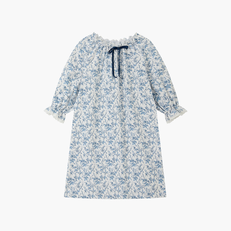 BLue Willow Cotton Dress