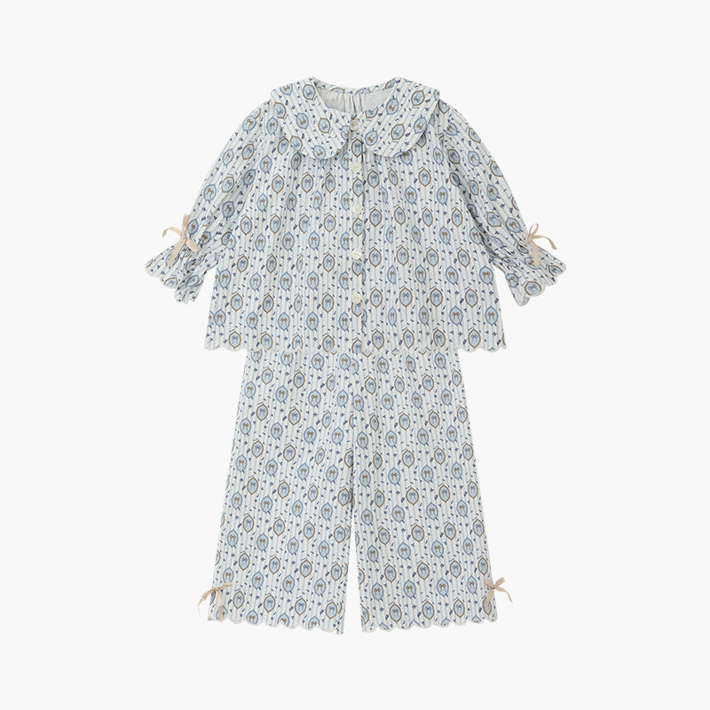 Antique Mirror Cotton Set