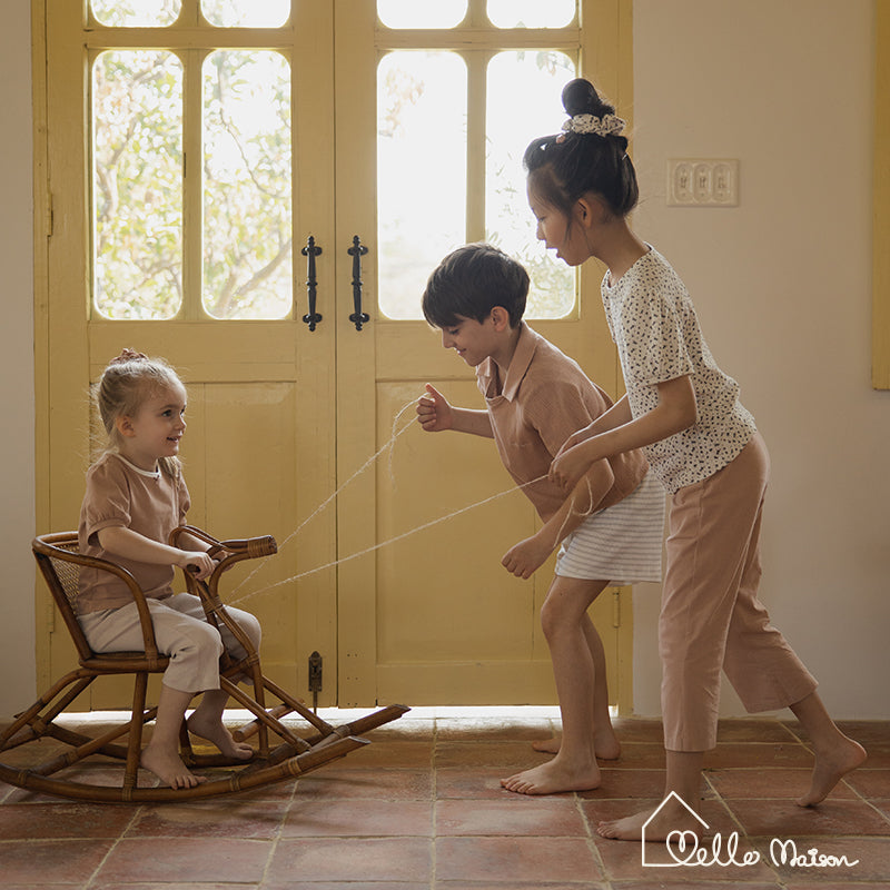 Puff sleeve Bell Bottom Organic Sets