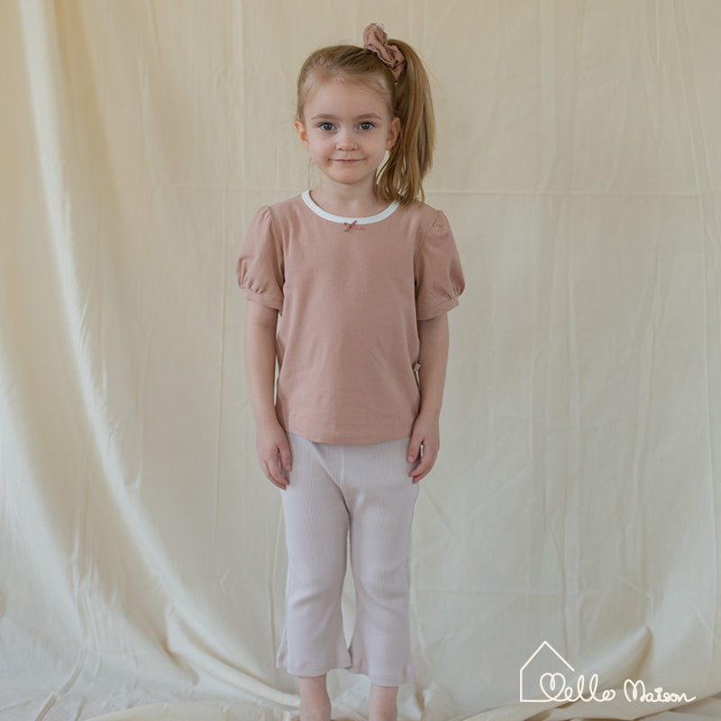 Puff sleeve Bell Bottom Organic Sets