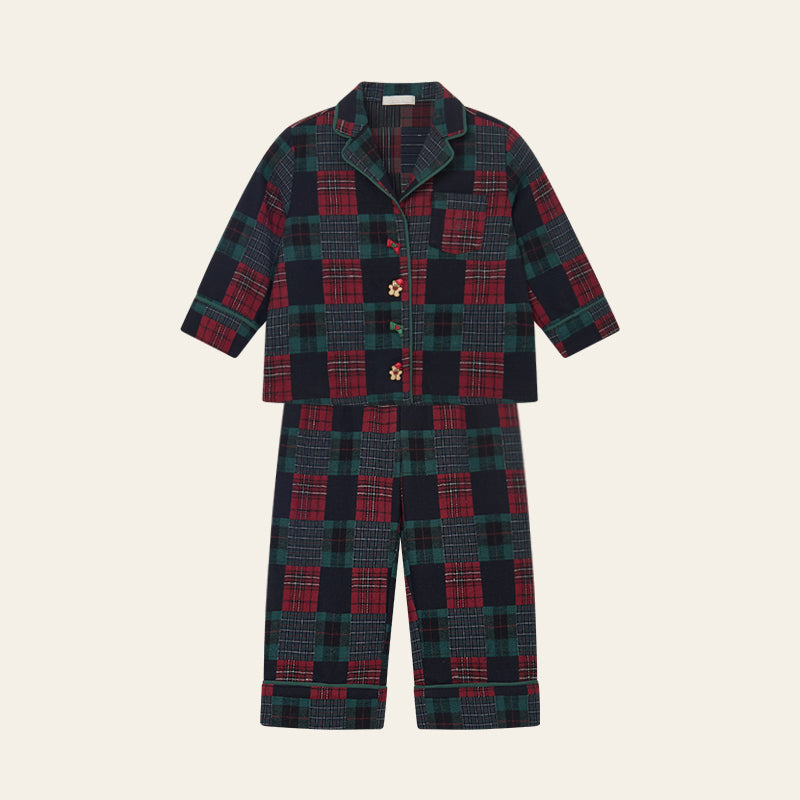 Holiday Tartan Cotton Set