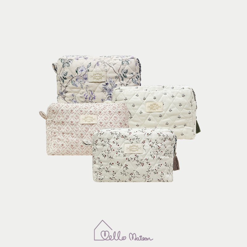 Quited Toiletry Bag
