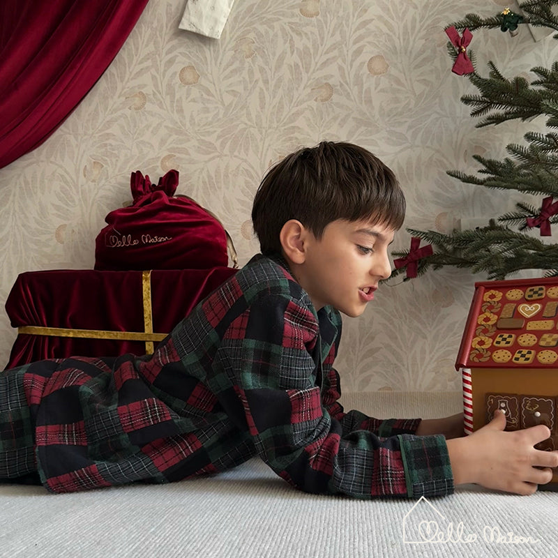 Holiday Tartan Cotton Set