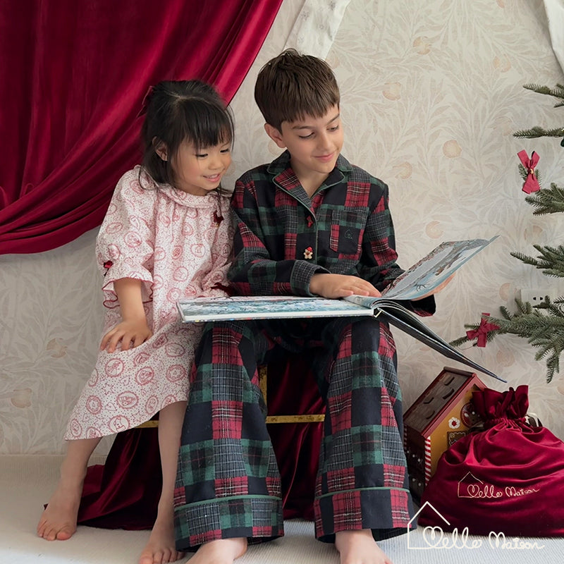 Holiday Tartan Cotton Set