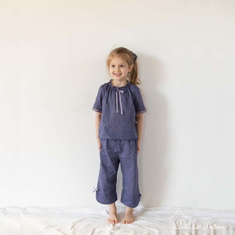 Wisteria Vin Cotton Set