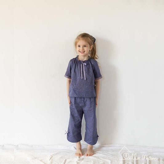 Wisteria Vin Cotton Set