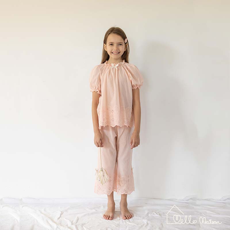Pastal Embroidery Cotton Set