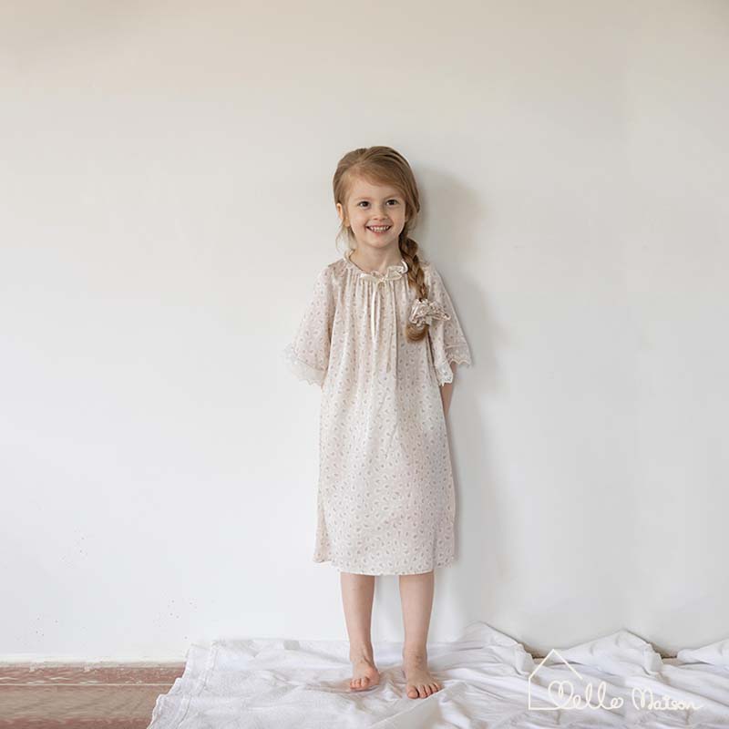 Orchid Leopard Silk Dress