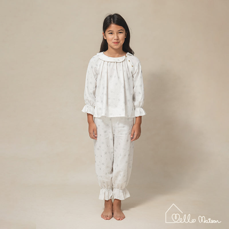 Sprinkled Snowflake Cotton Set